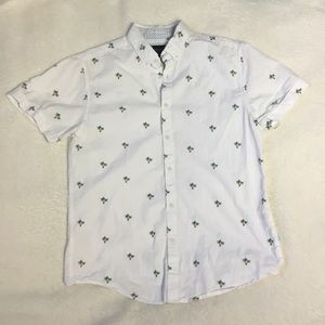 Denim & Flower Shirt by Ricky Singh Palm Trees